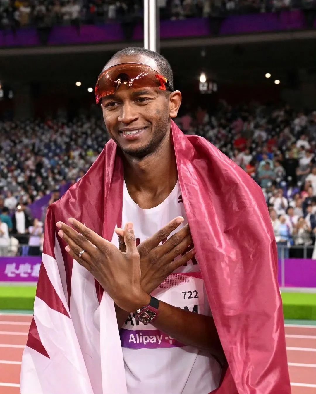 世界级的比赛，球场上展现出顶尖水平